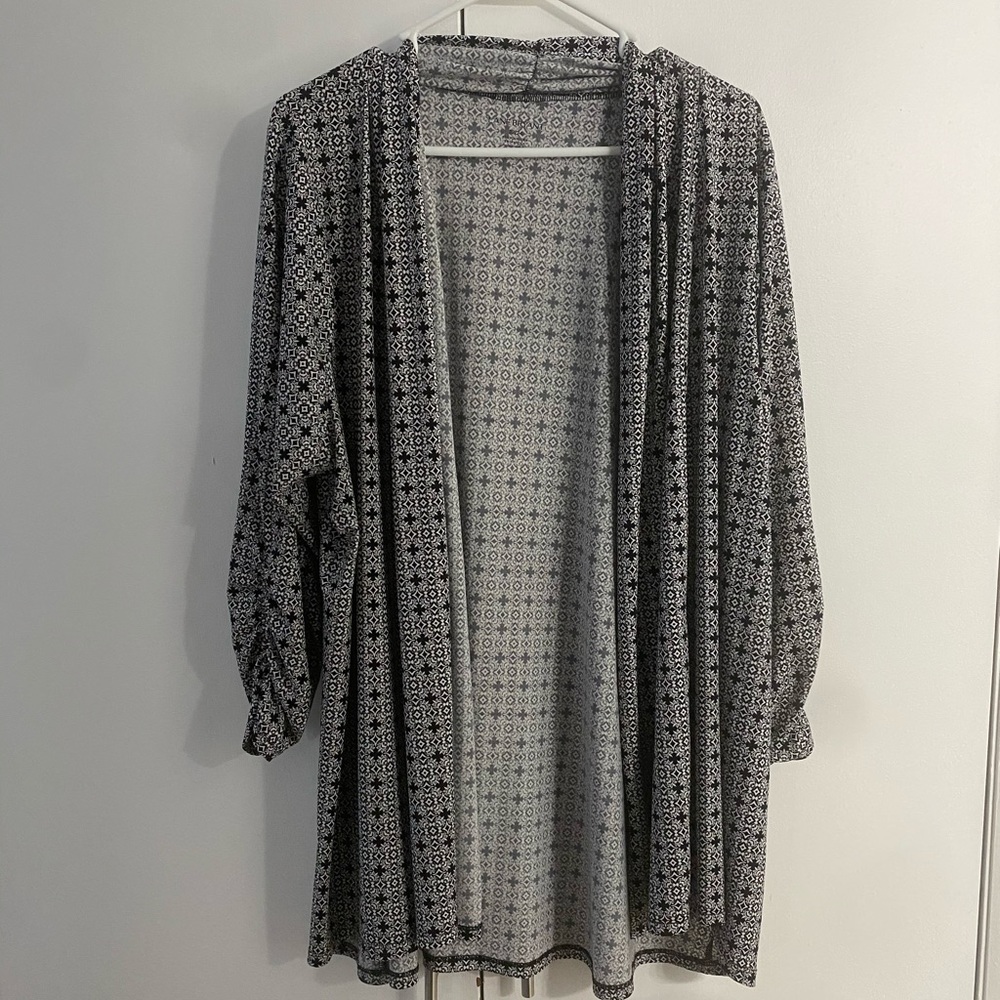 3/4 length sleeve cardigan